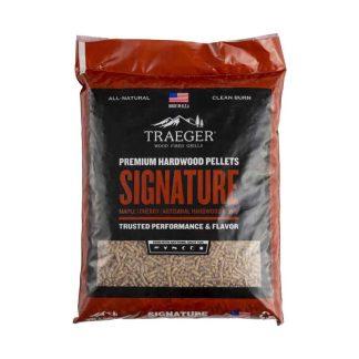 Пелети за барбекю TRAEGER SIGNATURE BLEND 9 KG