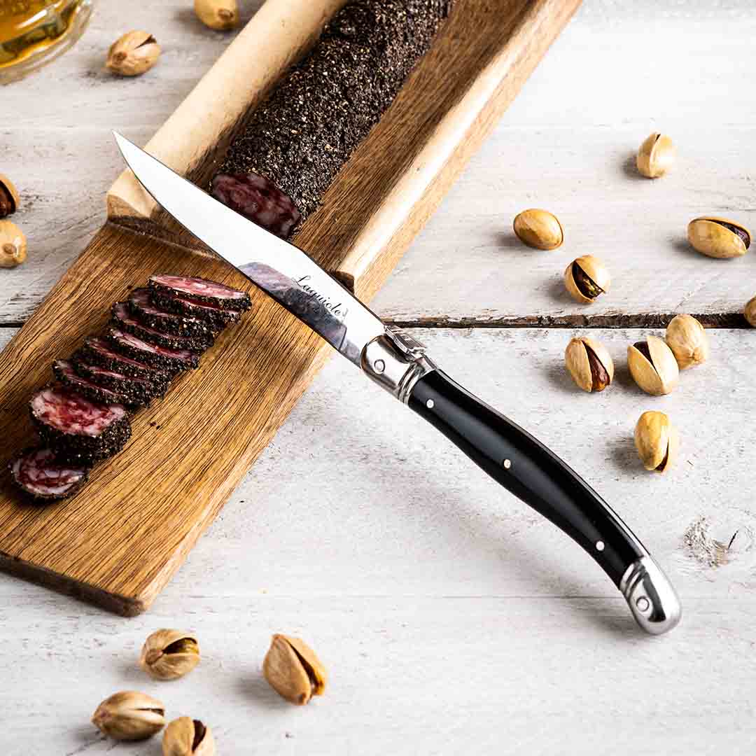 Set Laguiole Style de Vie Premium Line pentru cârnați și mezeluri. - imagine 4