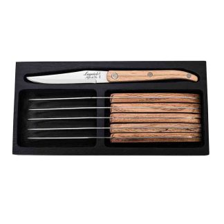 Комплект 6 ножа за стек Laguiole Style de Vie Innovation Line Oak
