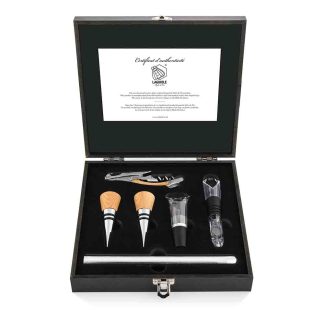 Луксозен комплект аксесоари за вино Laguiole Style de Vie Luxury Line Oak
