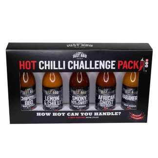 Set 5 sosuri iuti “Provocare picantă” Not Just BBQ, 270 ml