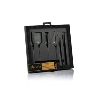 Комплект ножове за сирене и масло Style de Vie Black