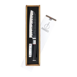 Cuțit japonez de bucătărie Santoku Forged Sebra – 18 cm