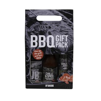 Set cadou de condimente și sos pentru pește Not Just BBQ