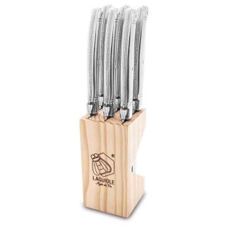 Комплект 6 ножа за стекове Laguiole Style de Vie Premium Stainless steel