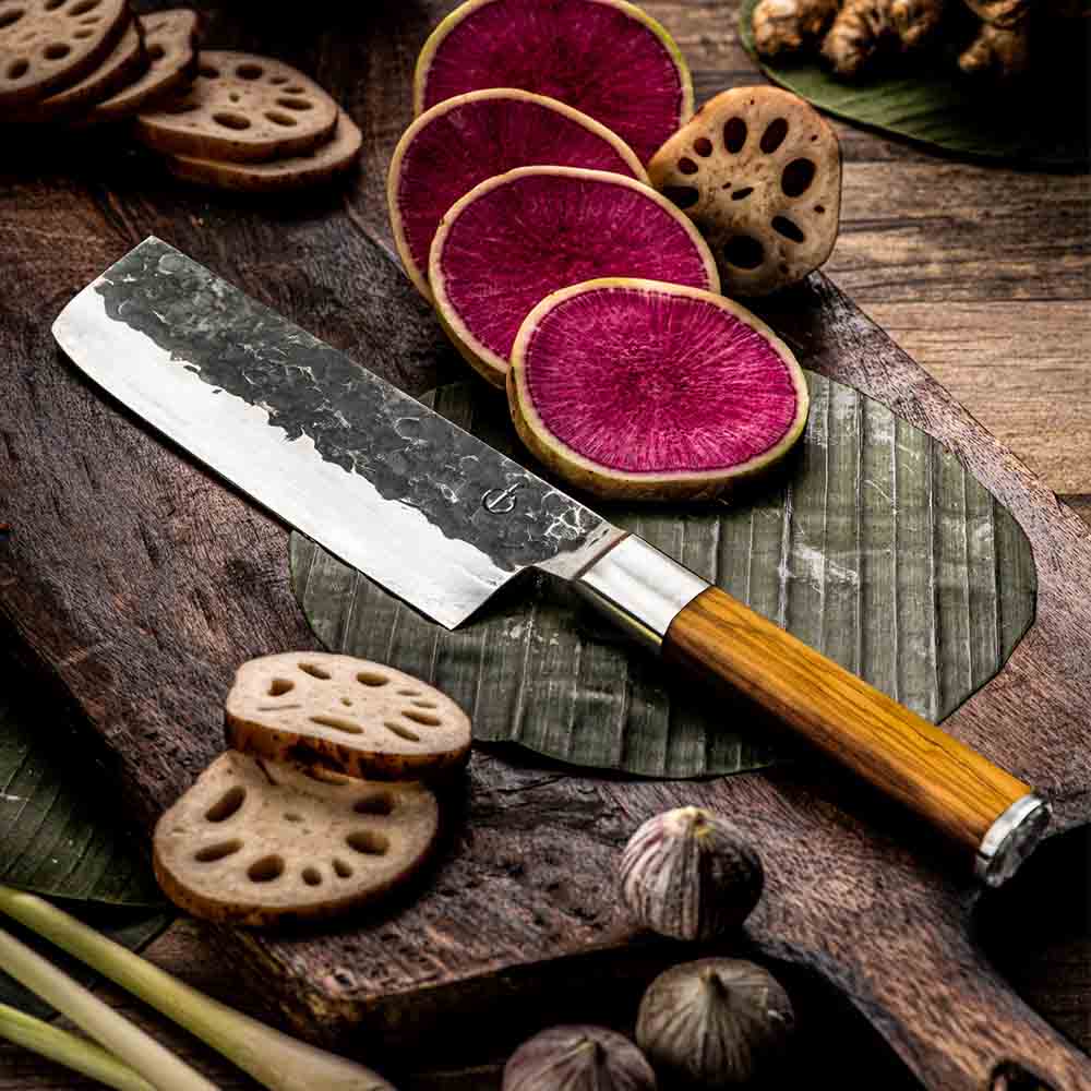 кухненски Нож за зеленчуци Forged Olive Nakiri 1