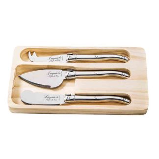 Комплект ножове за сирене Laguiole Style de Vie Premium Stainless steel