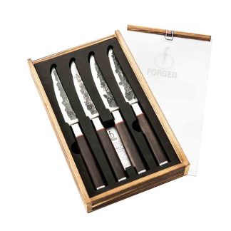 Set de 4 cuțite pentru friptură Forged Sebra Steak