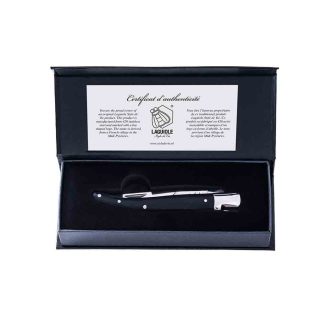 Джобно ножче Laguiole Style de Vie Luxury line Black ebony