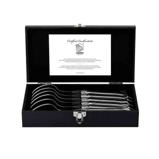 Комплект 6 лъжици за хранене Laguiole Style de Vie Luxury Line Stainless steel