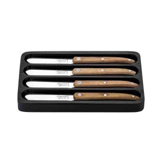 Сет 4 ножа за масло Laguiole Style de Vie Innovation Line Oak
