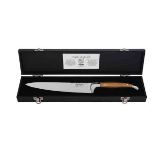 Нож на главния готвач Laguiole Style de Vie Luxury Line Chef’s Olive wood