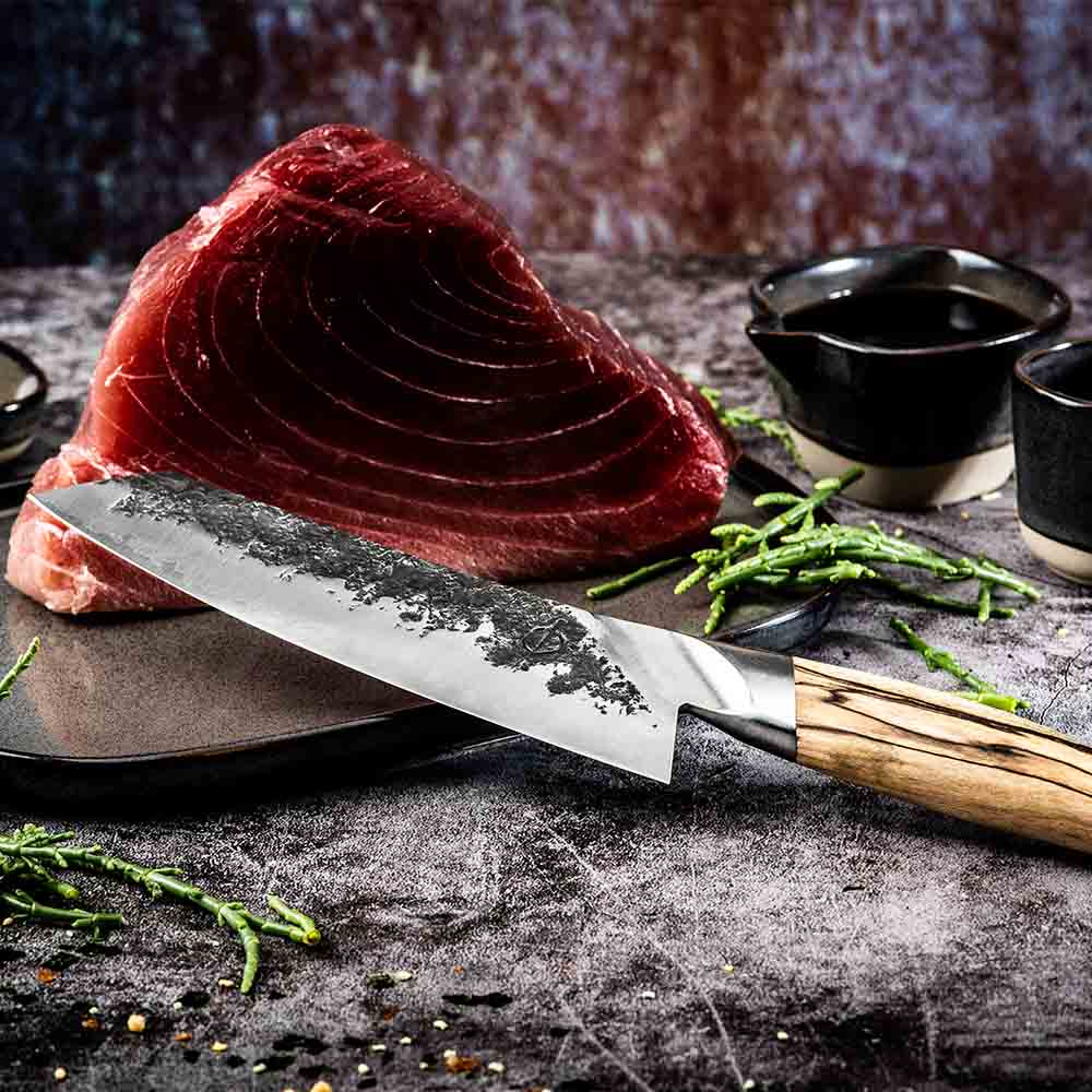 Cuțit japonez de bucătărie Forged Katai Santoku – 18 cm - imagine 2
