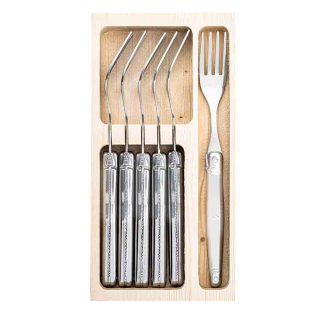 Комплект 6 вилици Laguiole Style de Vie Premium Stainless steel