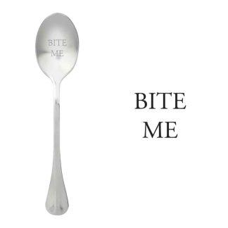 Linguriță cu mesaj Bite me