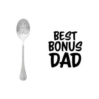 Linguriță cu mesaj Best bonus dad