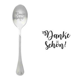 лъжичка с послание Danke schön