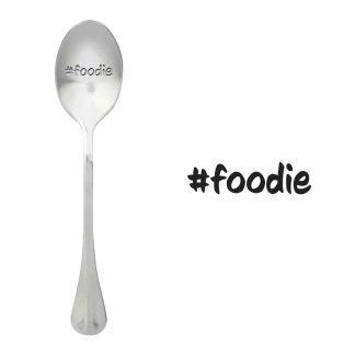 лъжичка с послание #Foodie