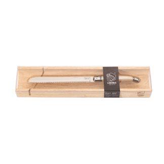 Комплект нож за хляб и дъска за багети Laguiole Style de Vie Premium Pearl