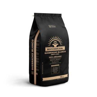Carbune din lemn Bestcharcoal de la Kebracho – Calitate de restaurant 10 kg.