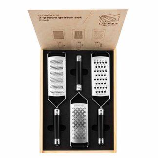 Set de 3 răzătoare de bucătărie Laguiole Style de Vie Premium