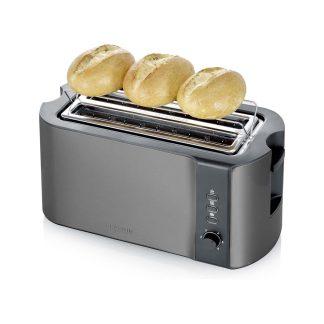 Toaster Severin AT 9341 cu fantă lungă și funcție Bagel