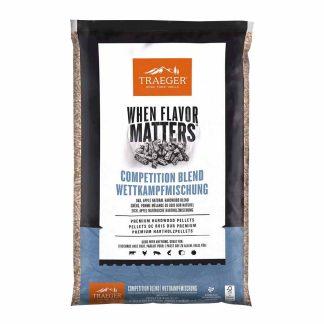 Peleți pentru grătar TRAEGER COMPETITION BLEND 9 KG