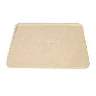 Piatră dreptunghiulară pentru pizza Boska Deluxe 40 x 32 cm.