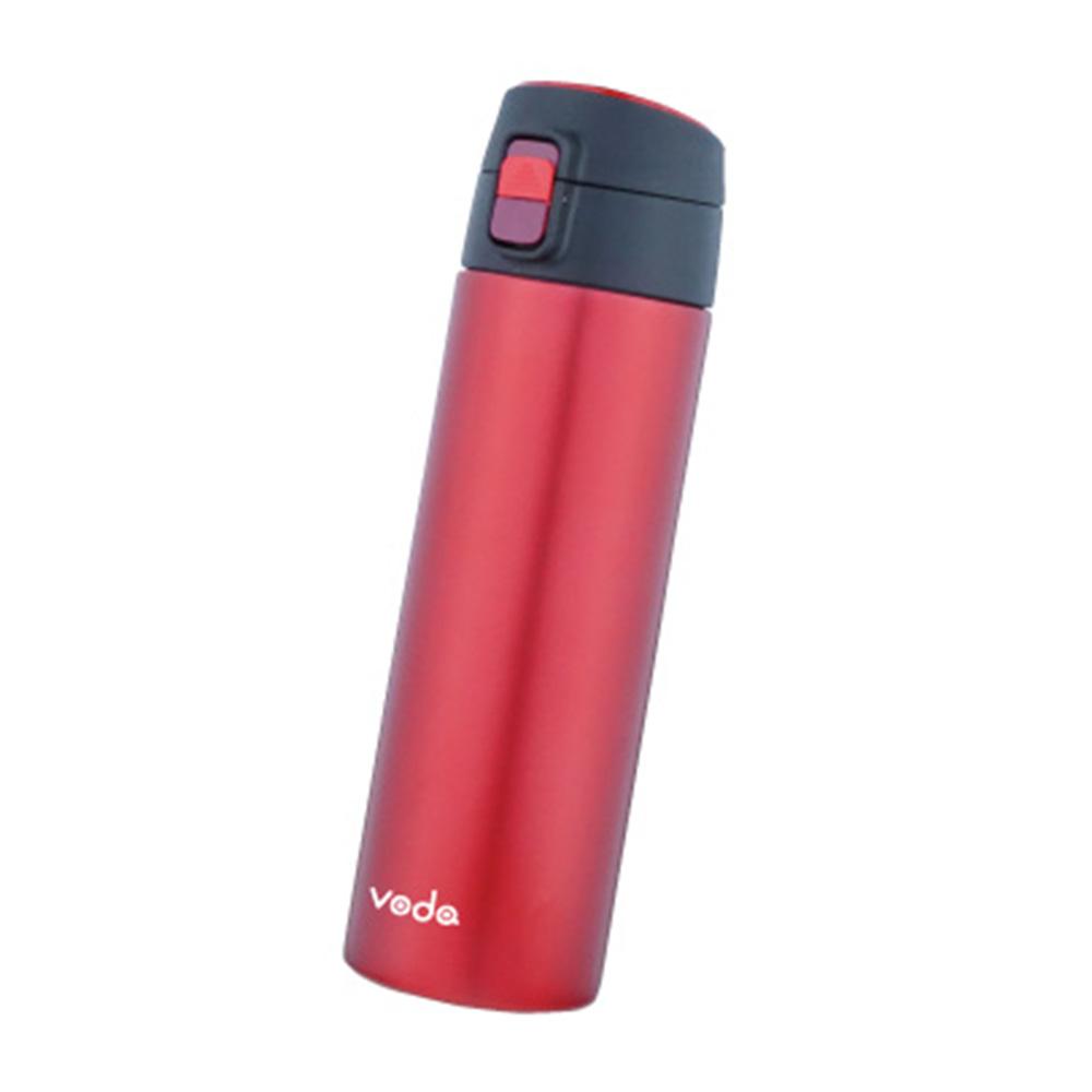 Sticlă termos roșie VODA 500 ml. - imagine 3