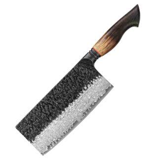 Satâr de bucătărie Xinzuo X06 din oțel damasc, pentru carne și legume