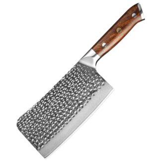 Satâr Xinzuo B13D din oțel damasc, pentru carne și oase